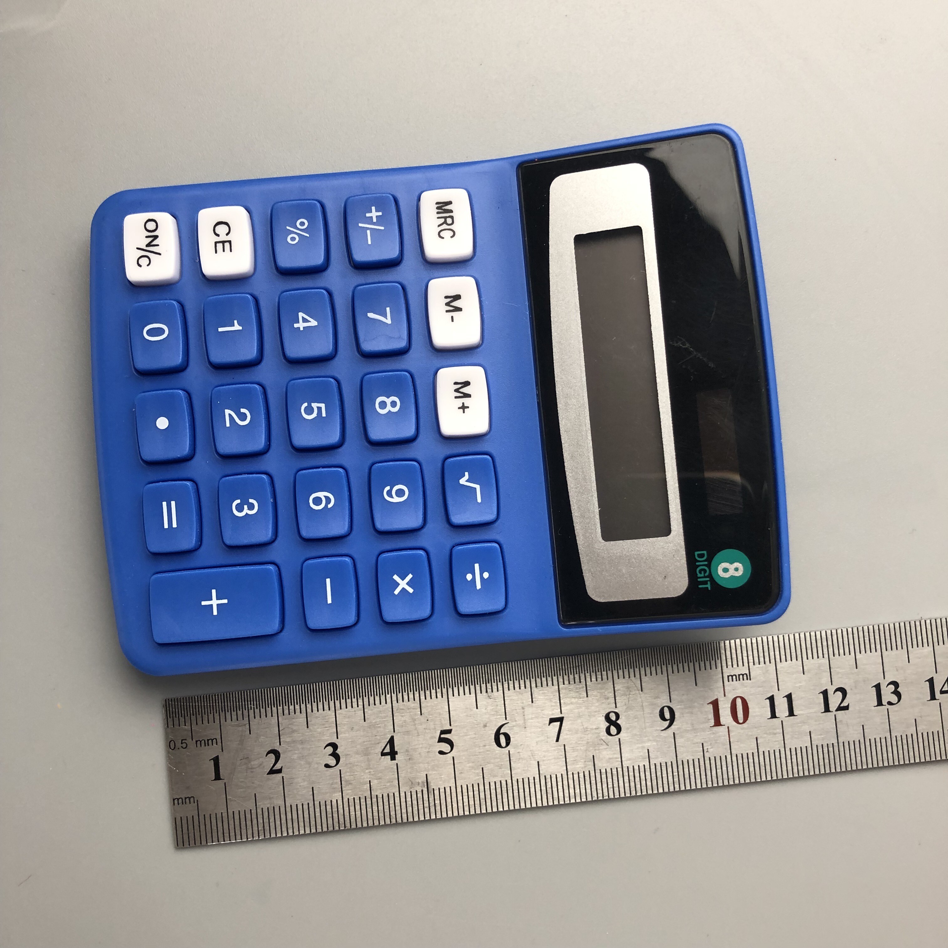Colour 8 Digits Display Solar Calculator For Student School Office