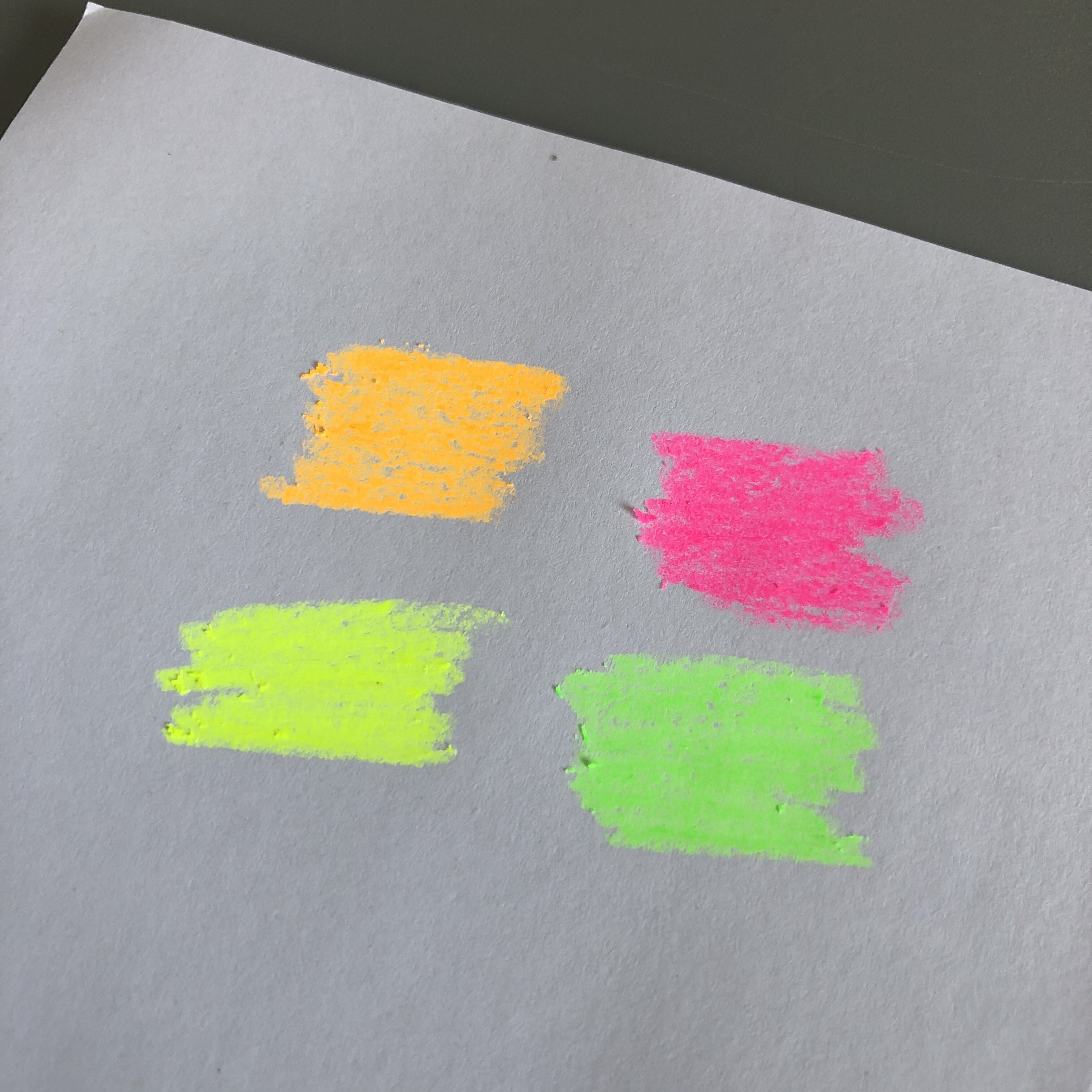 9cm Kids Paint Fluorescence Crayons with Custom Colors Boxs