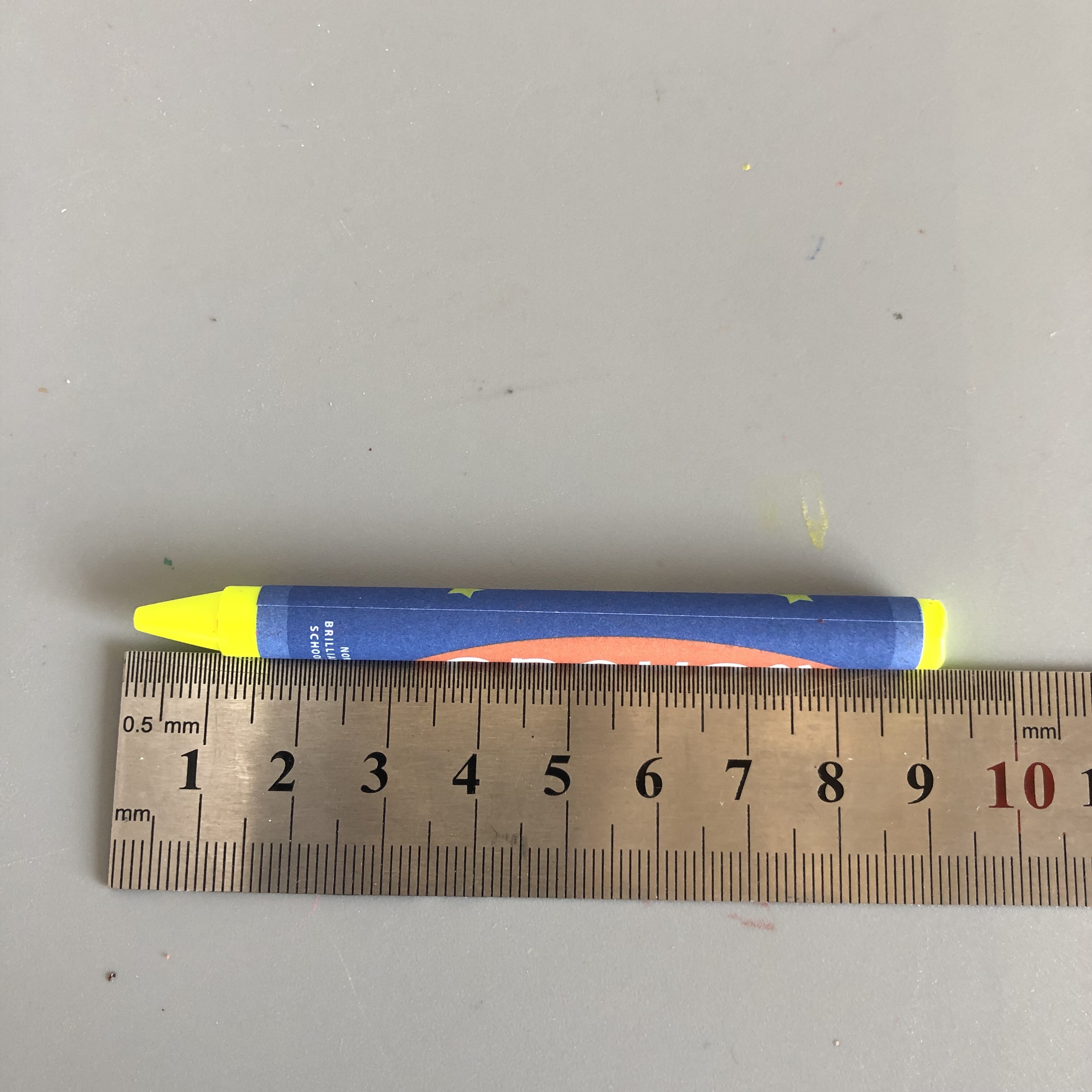 9cm Kids Paint Fluorescence Crayons with Custom Colors Boxs