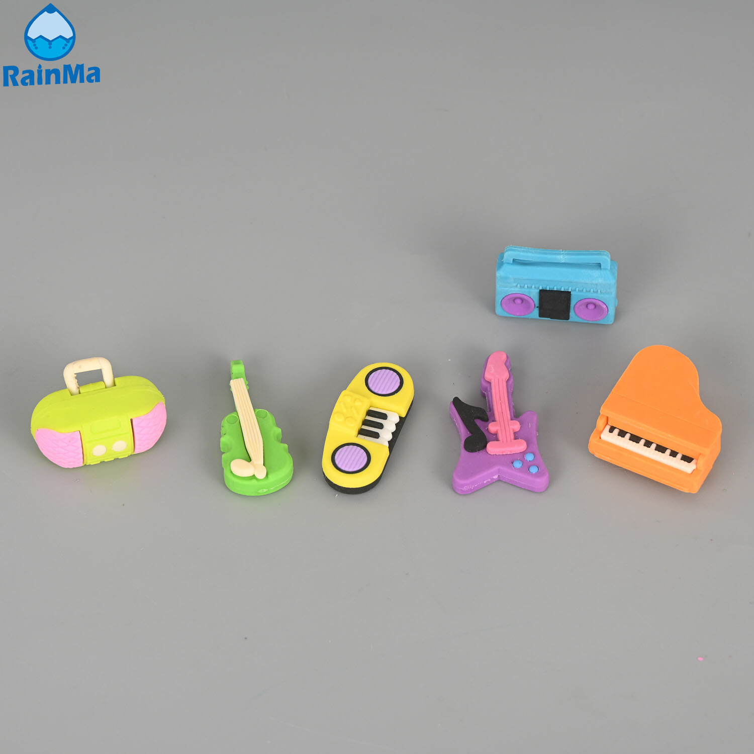 School Cute 3D Mini Eraser with Custom Candy Pack