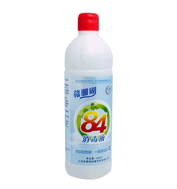 500ml翻盖84消毒液